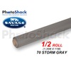 SAVAGE Paper Backdrop Half Roll - 70 Storm Gray